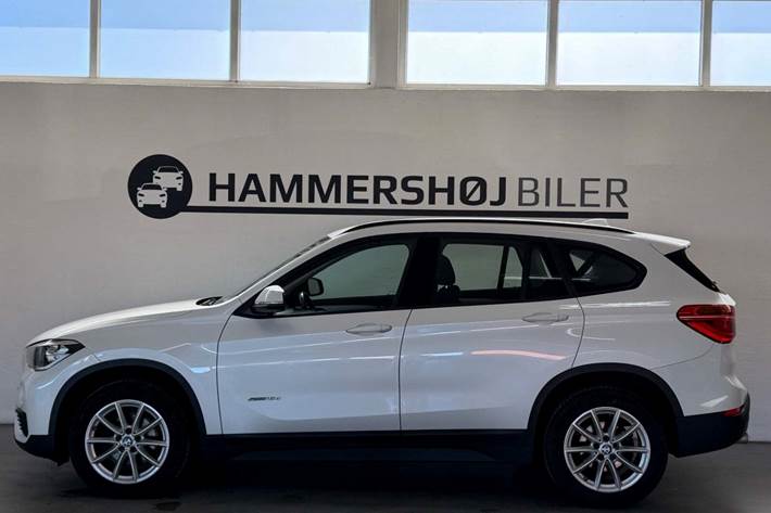 Hvid BMW X1 fra 2018