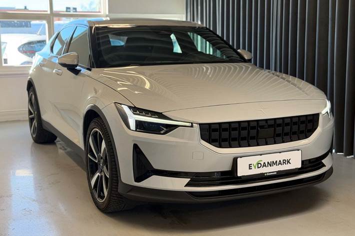 Hvid Polestar 2 fra 2022
