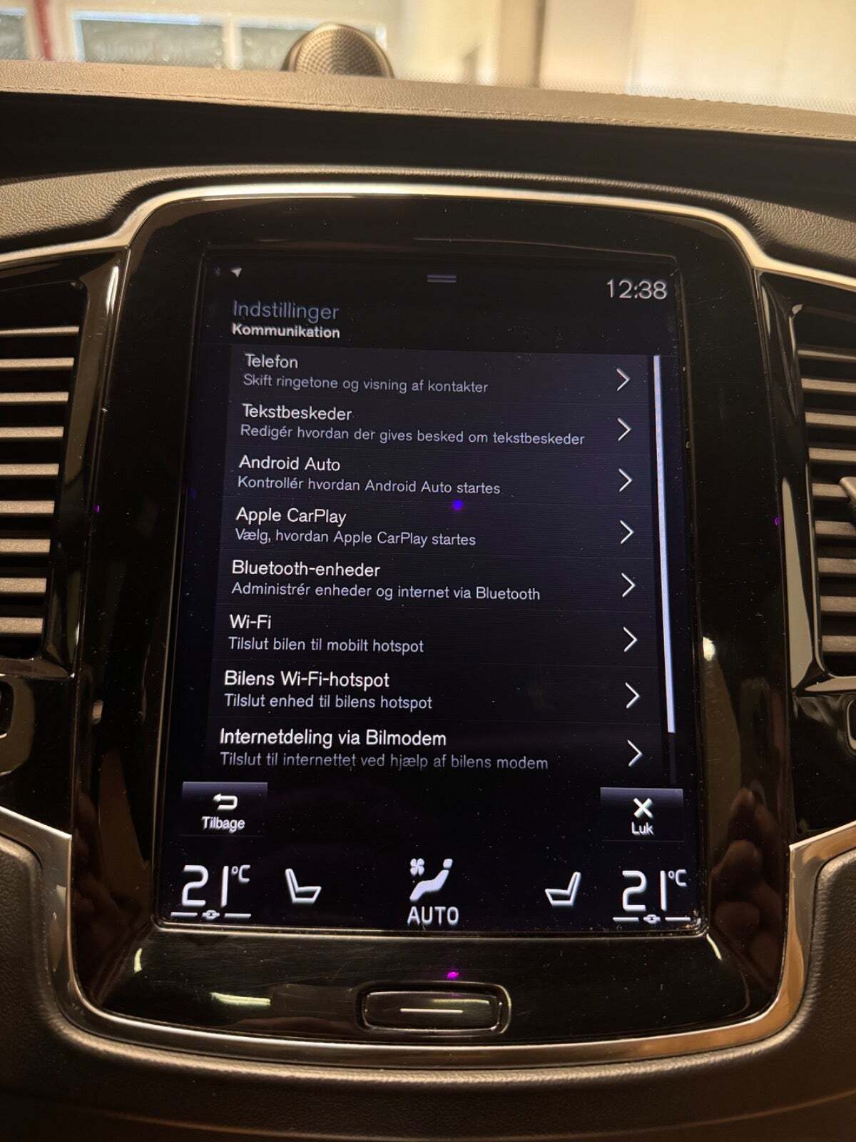 Sort Volvo XC90 fra 2017