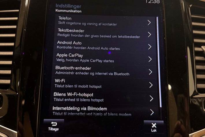 Sort Volvo XC90 fra 2017