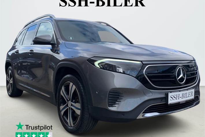 Grå Mercedes EQB300 fra 2022