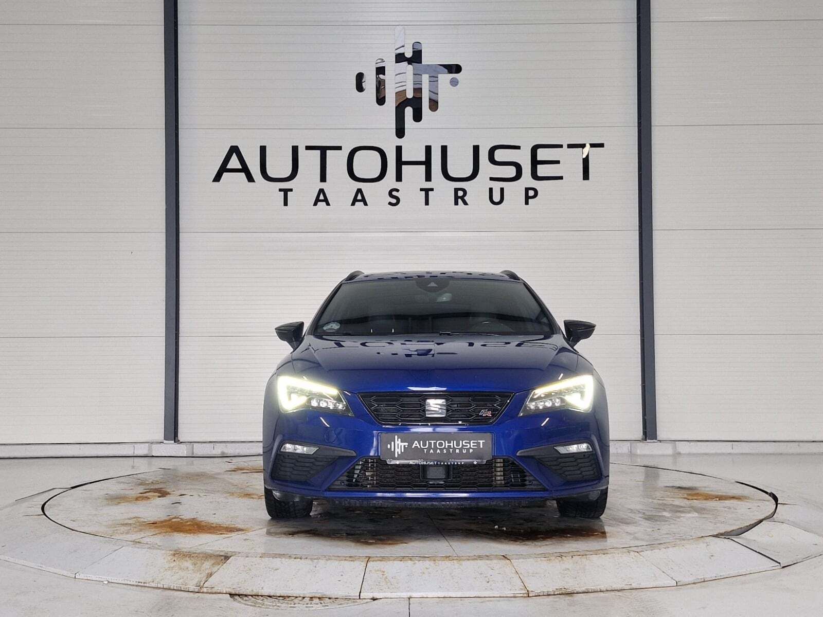 Blå Seat Leon fra 2018