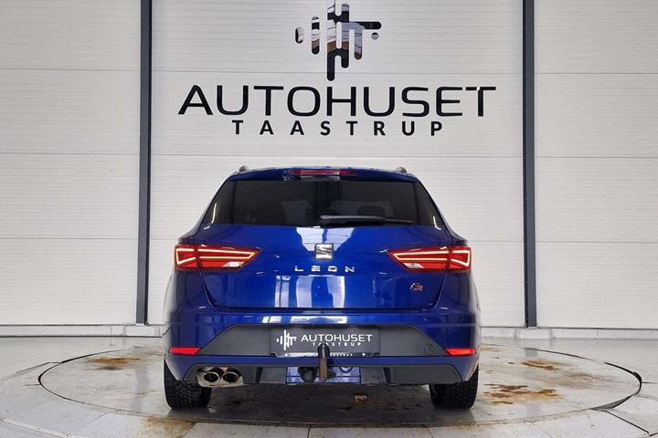 Blå Seat Leon fra 2018