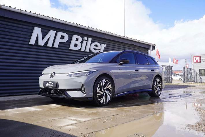 Grå VW ID.7 fra 2025