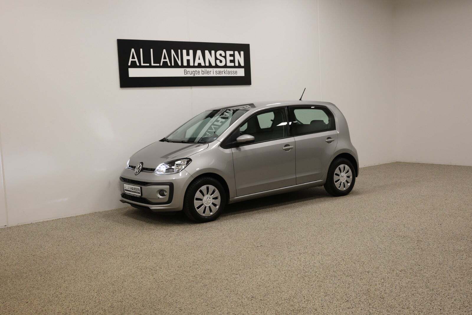 Grå VW UP! fra 2018