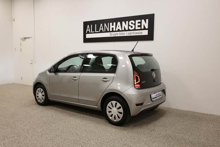 Grå VW UP! fra 2018