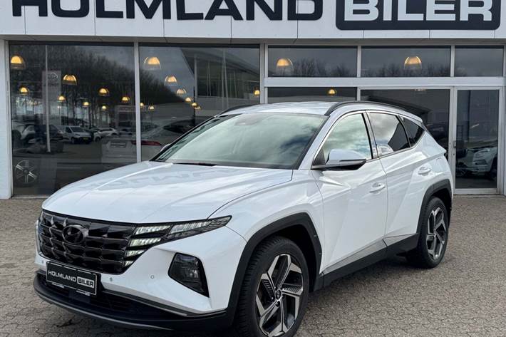 Hvid Hyundai Tucson fra 2022