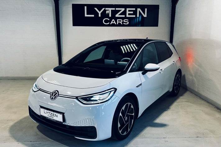 Hvid VW ID.3 fra 2020