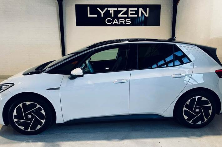 Hvid VW ID.3 fra 2020