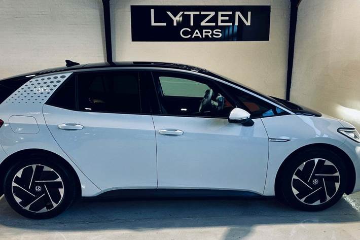 Hvid VW ID.3 fra 2020