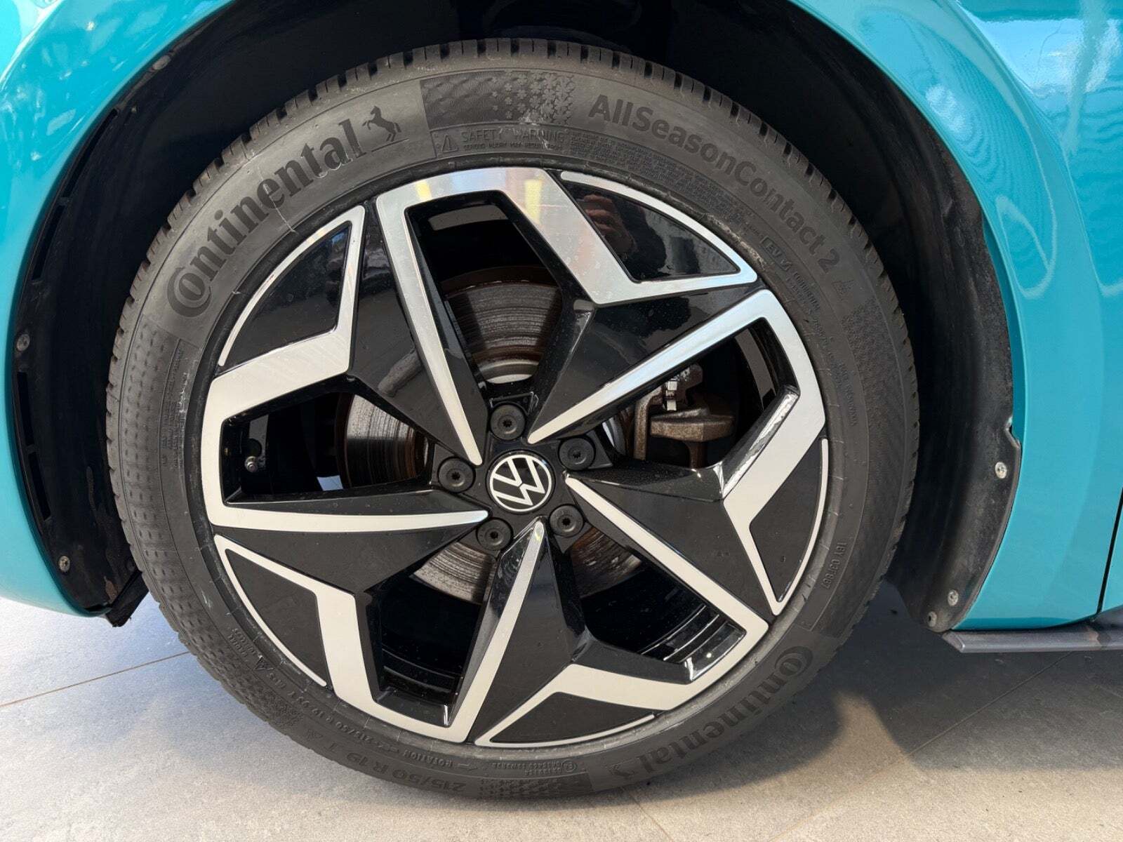 Blå VW ID.3 fra 2021