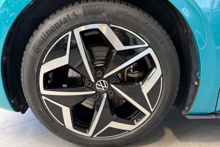 Blå VW ID.3 fra 2021