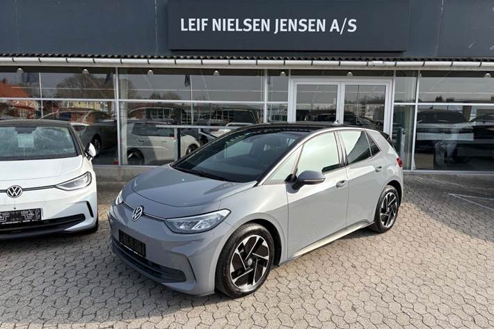 Grå VW ID.3 fra 2023