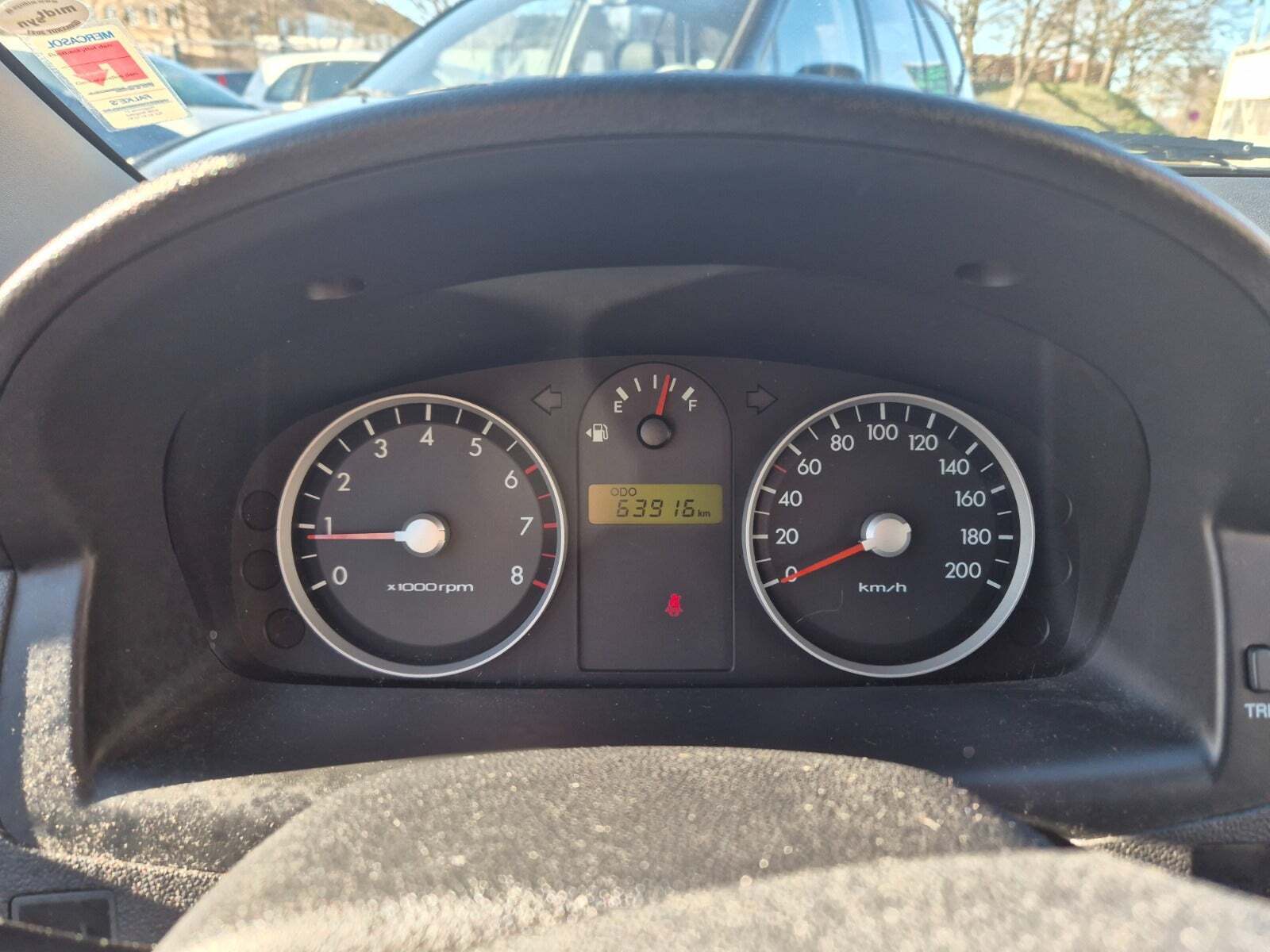 undefined Hyundai Getz fra 2007 set indefra