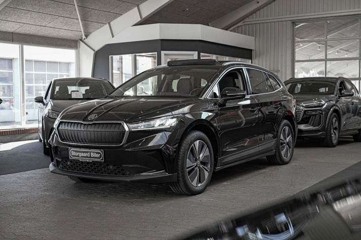 Sort Skoda Enyaq fra 2022