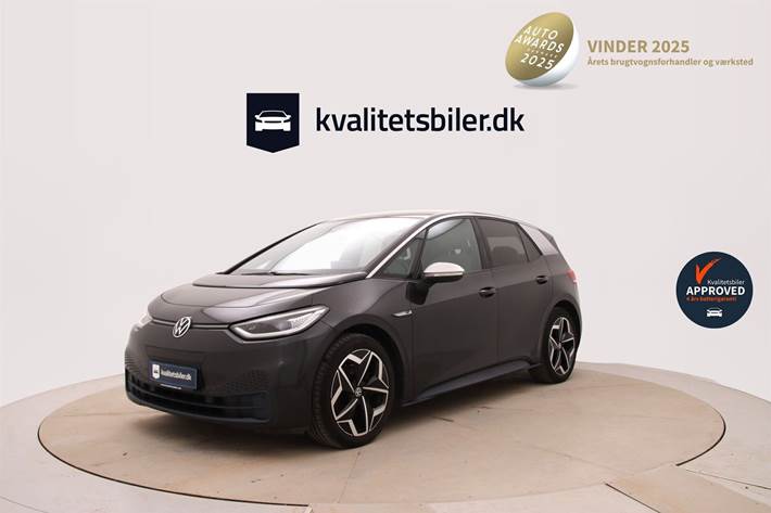 Grå VW ID.3 fra 2020