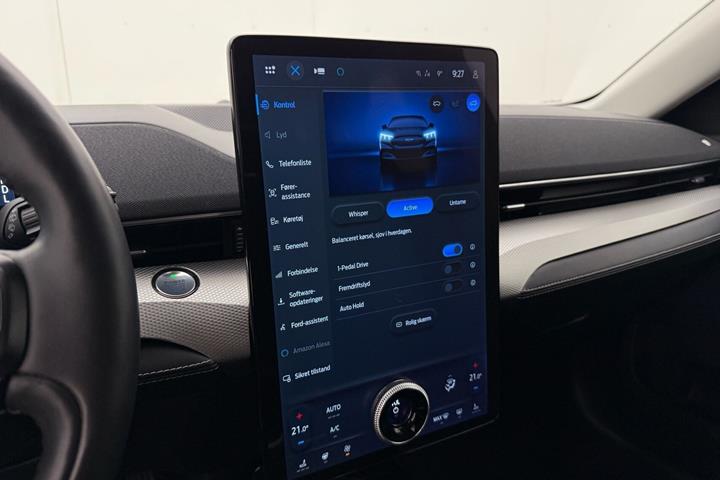 Hvid Ford Mustang Mach-E fra 2022