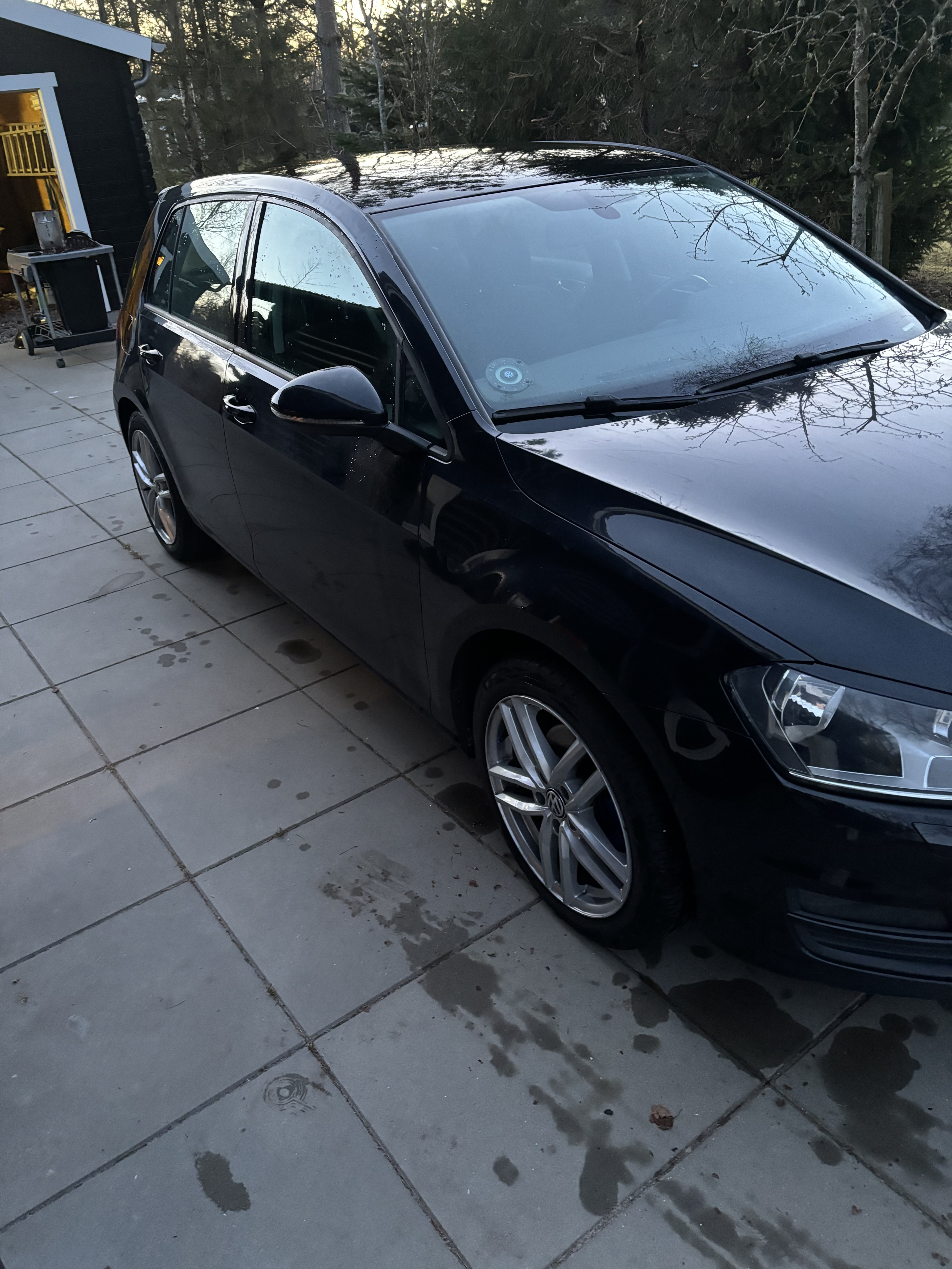 Sort VW Golf VII fra 2012