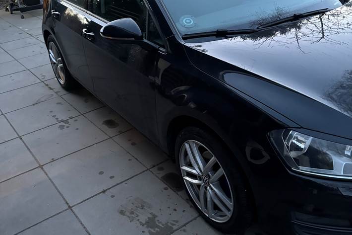 Sort VW Golf VII fra 2012