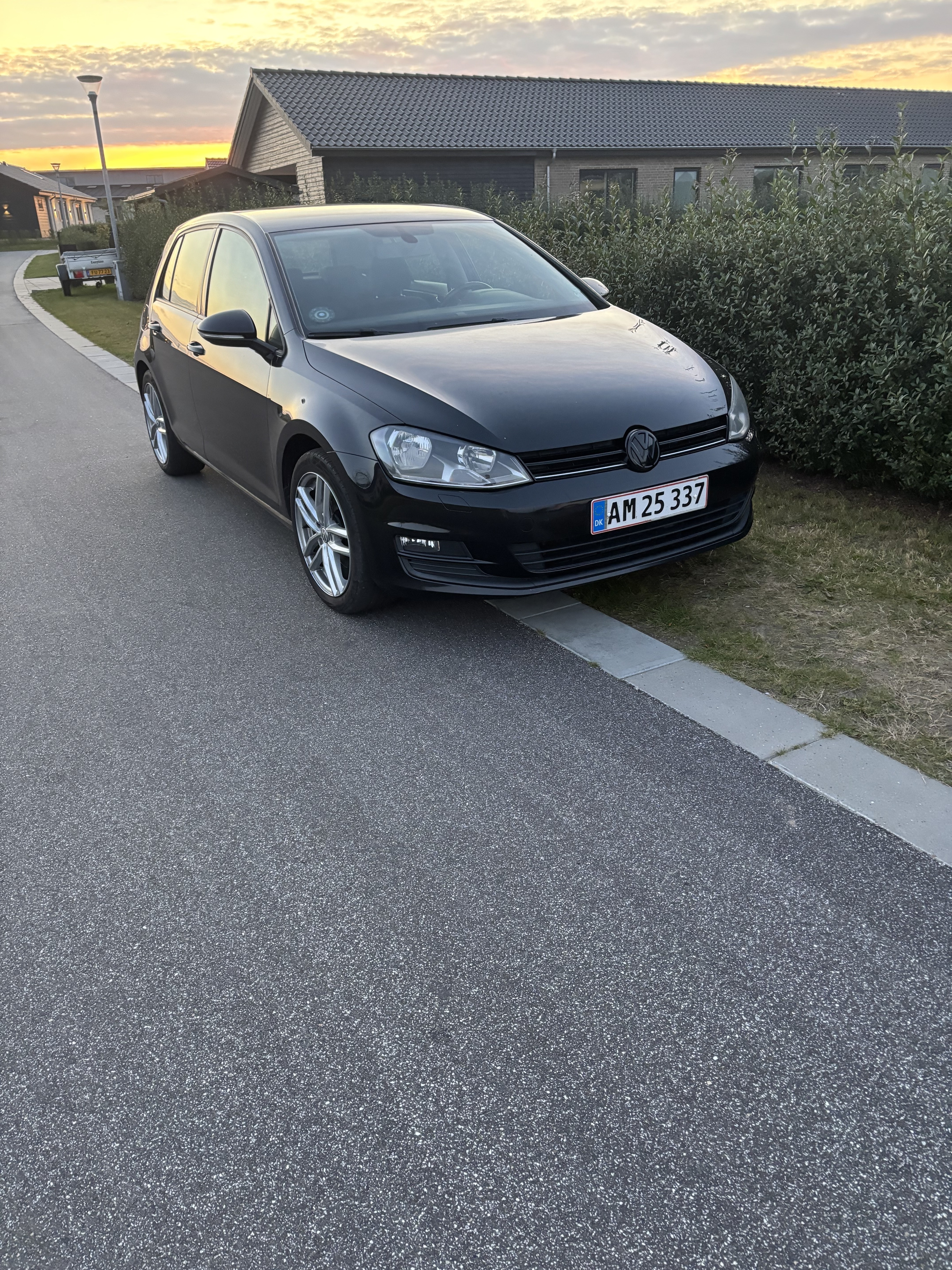 Sort VW Golf VII fra 2012