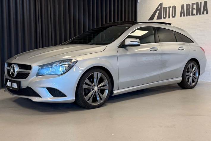 Sølv Mercedes CLA200 fra 2015