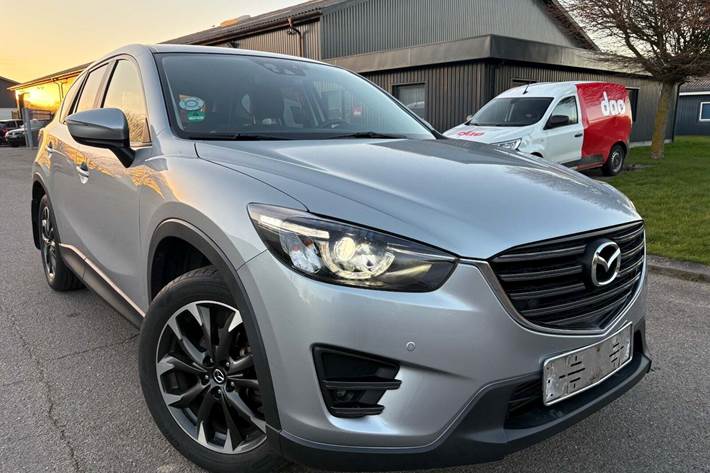 Gul Mazda CX-5 fra 2016 set udefra