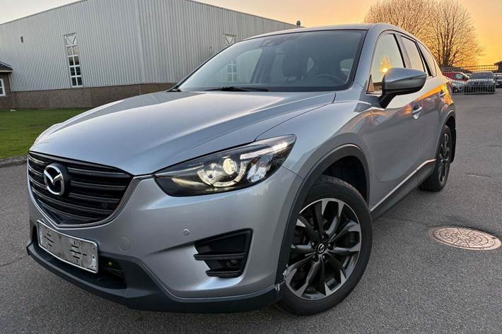 Gul Mazda CX-5 fra 2016