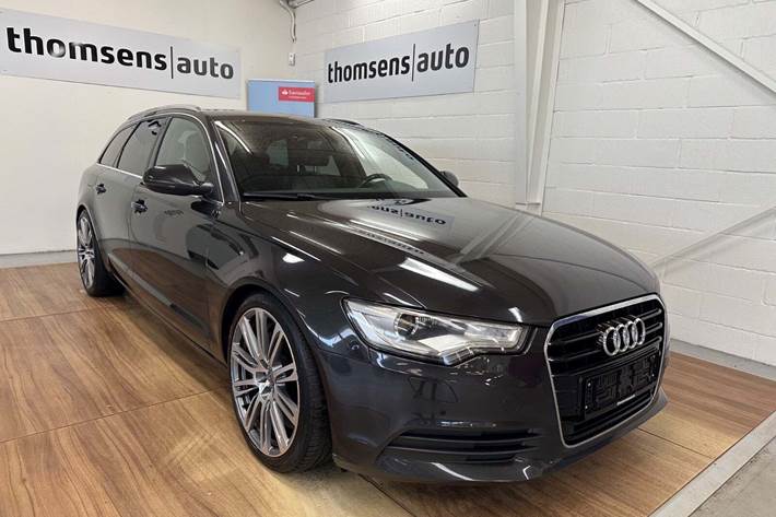 Sort Audi A6 fra 2011