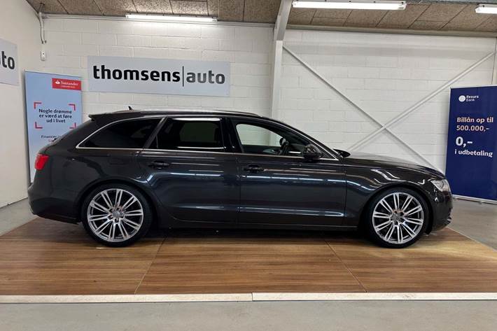 Sort Audi A6 fra 2011