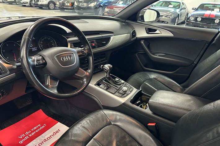 Sort Audi A6 fra 2011