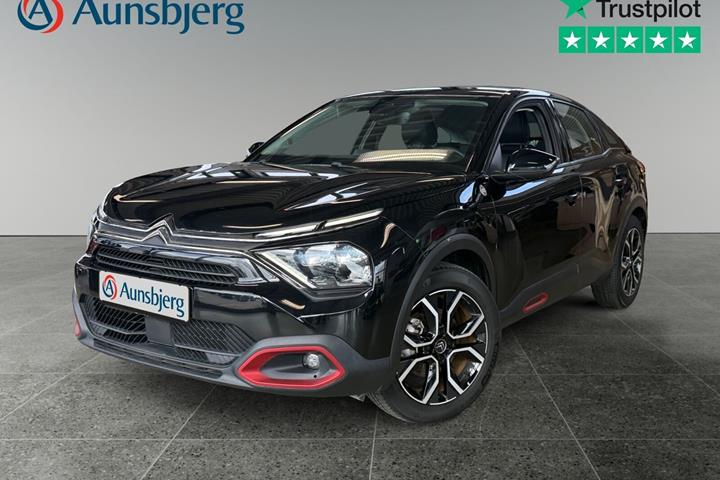 Grå Citroën ë-C4 fra 2023 set udefra