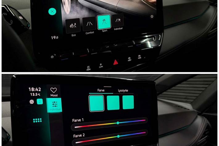 Grå VW ID.3 fra 2024