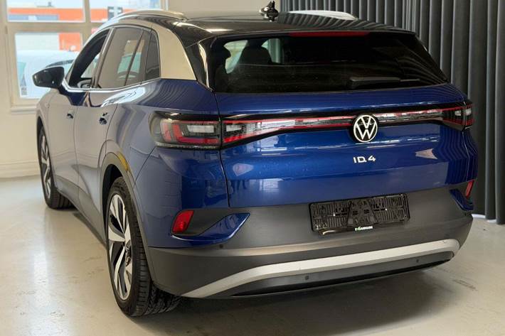 Blå VW ID.4 fra 2021