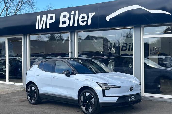 Blå Volvo EX30 fra 2024