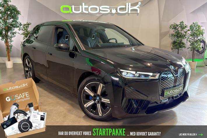 Sort BMW iX fra 2023