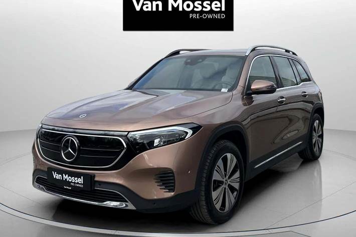 Orange Mercedes EQB350 fra 2024