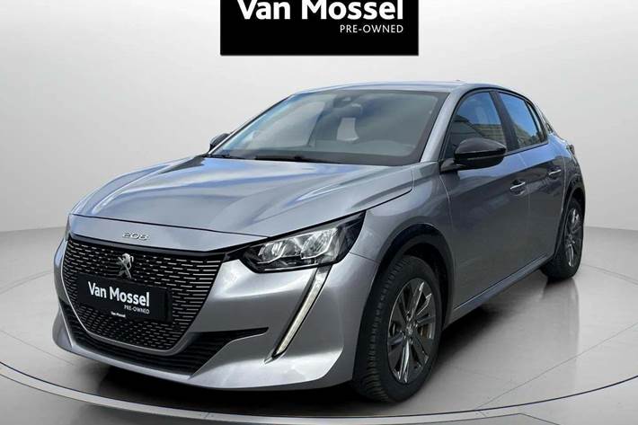 Grå Peugeot e-208 fra 2022
