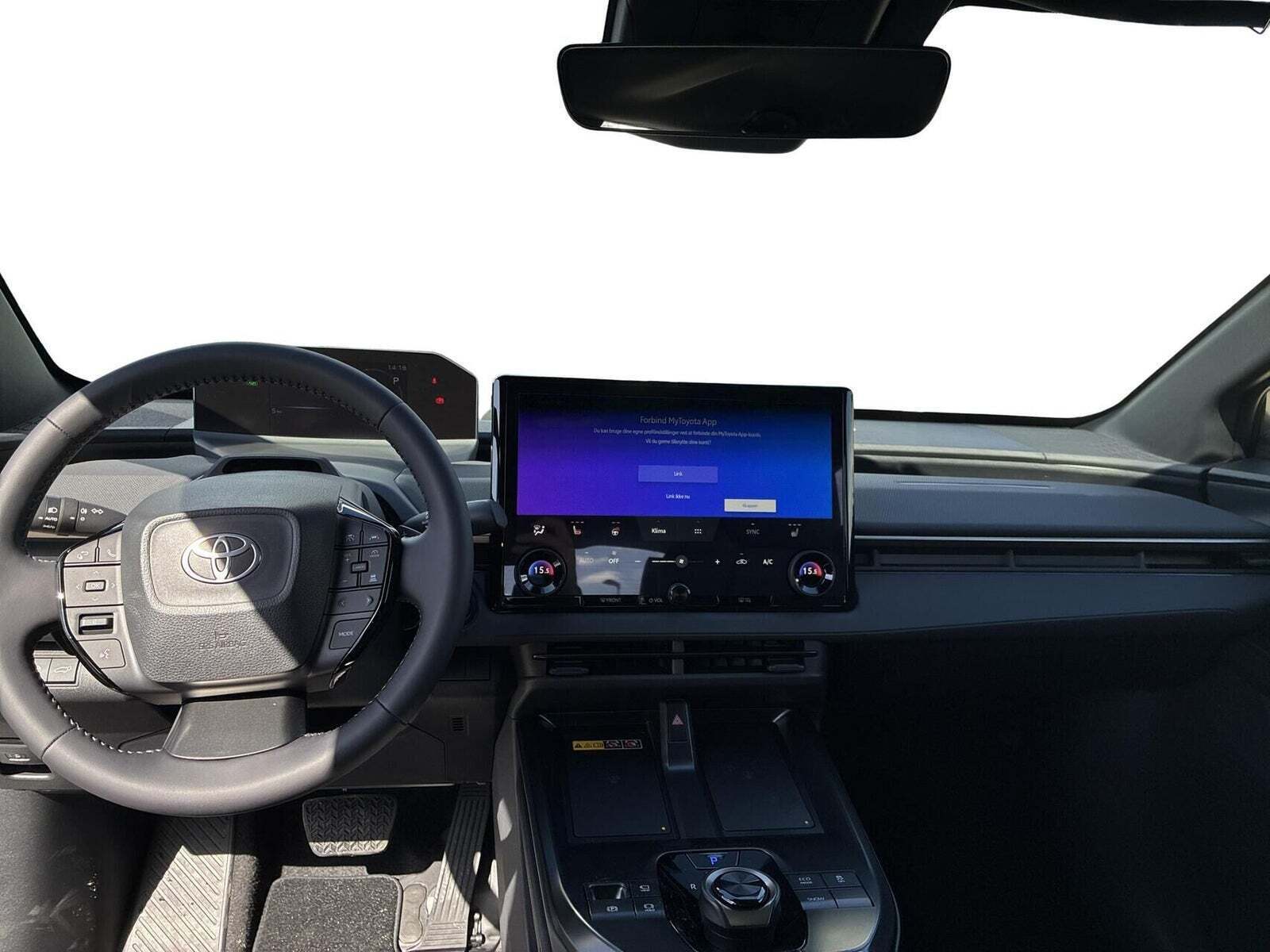 Grå Toyota BZ4X fra 2025