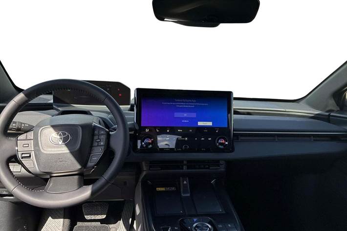 Grå Toyota BZ4X fra 2025