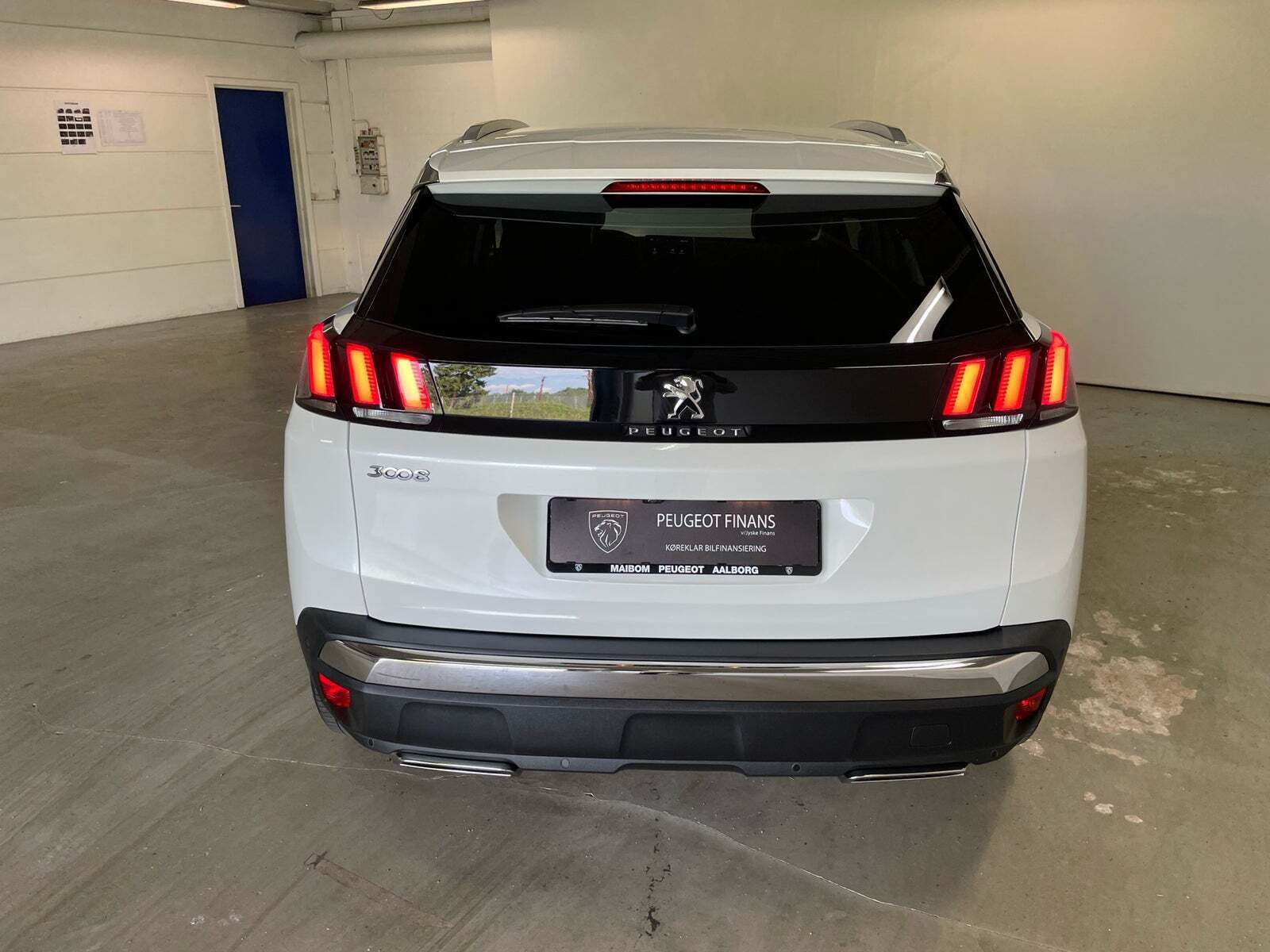 Hvid Peugeot 3008 fra 2018