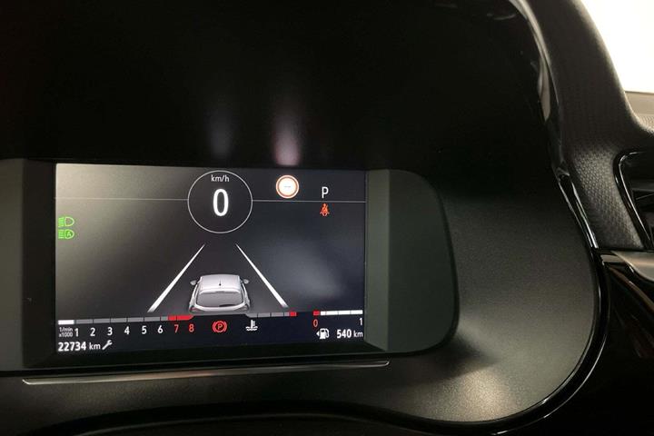 Rød Opel Corsa fra 2023