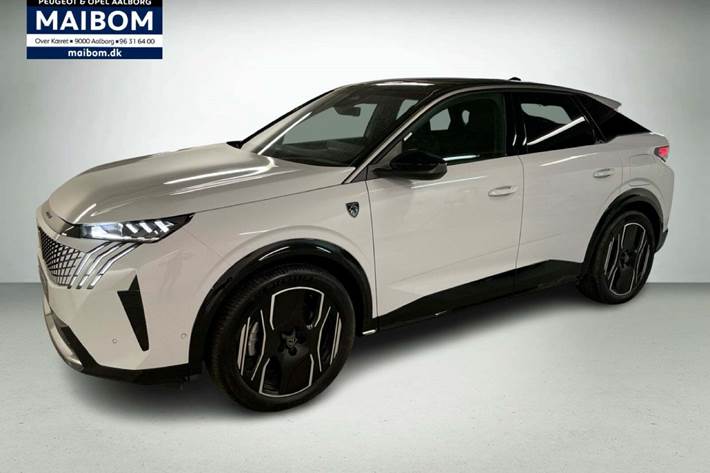 Hvid Peugeot e-3008 fra 2024