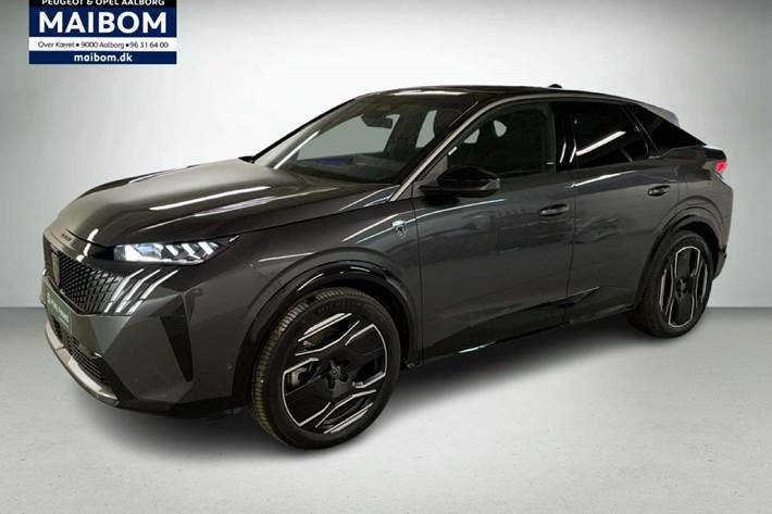 Grå Peugeot e-3008 fra 2024