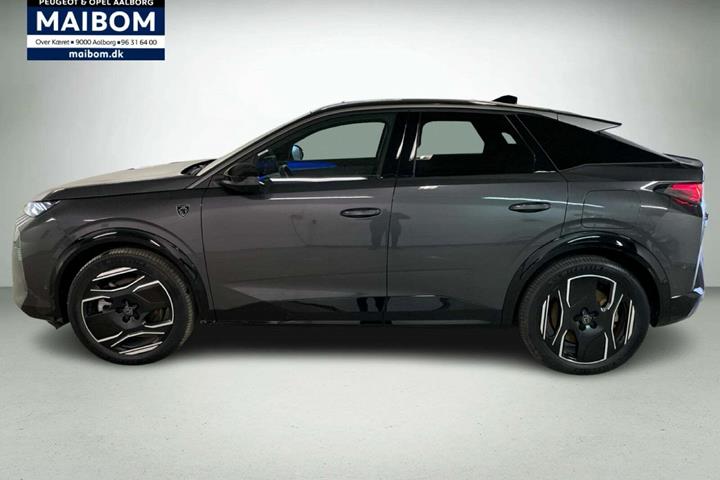 Grå Peugeot e-3008 fra 2024
