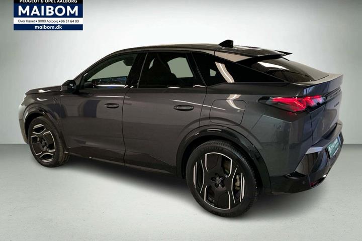 Grå Peugeot e-3008 fra 2024