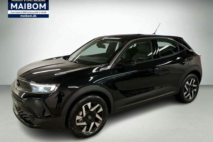 Sort Opel Mokka-e fra 2023