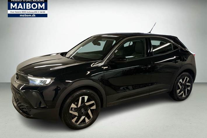 Sort Opel Mokka-e fra 2023