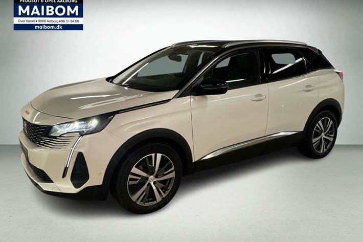 Hvid Peugeot 3008 fra 2020
