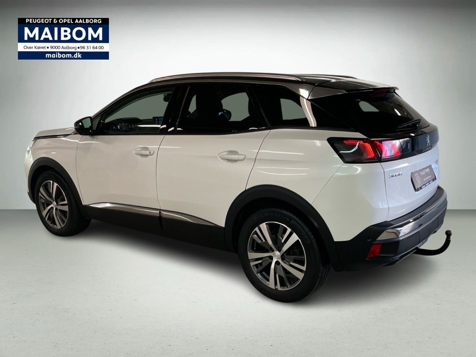Hvid Peugeot 3008 fra 2020