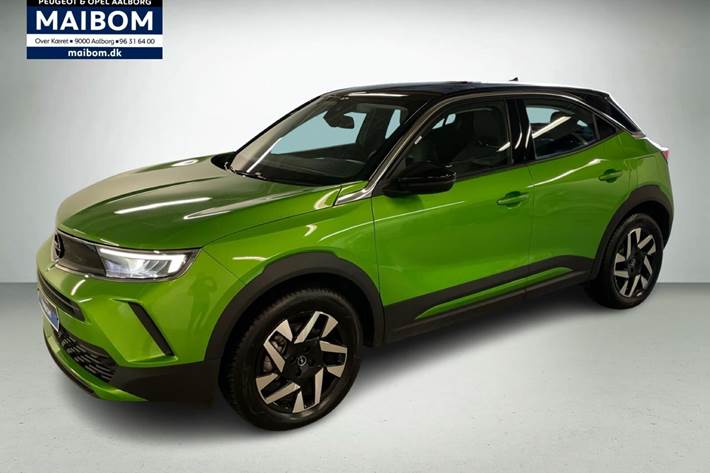 Grøn Opel Mokka-e fra 2023